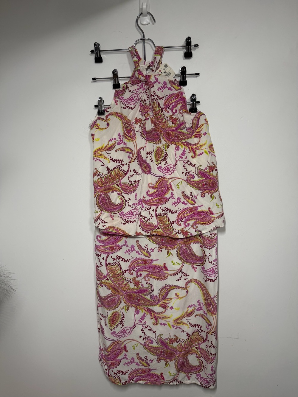 2 Piece Set Halter and Wrap Skirt